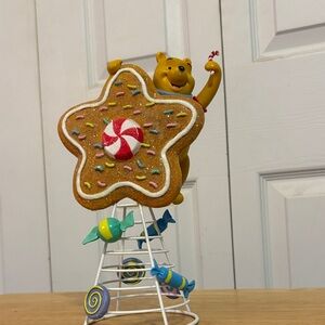 RARE Star-Shaped Cookie tree topper  with Winnie the Pooh